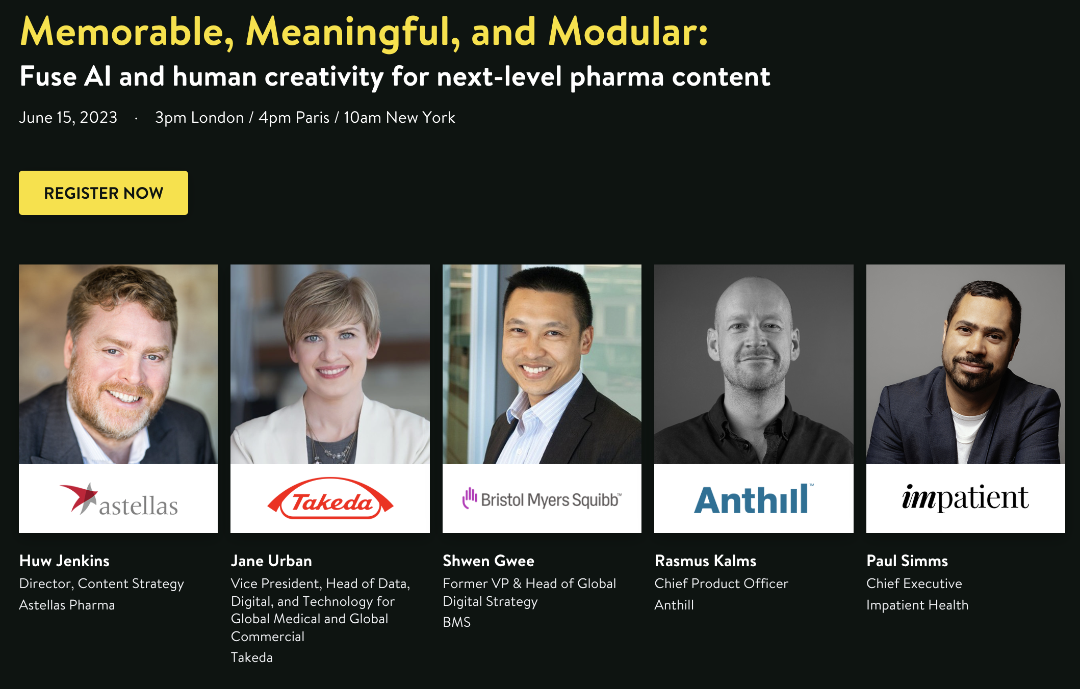 AI and human creativity for better pharma content